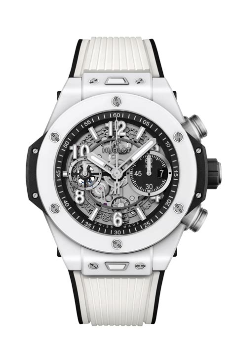 hublot uhr herren kauchukband|Big Bang Unico White Ceramic 44 mm .